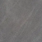 Rugiano NP 60 indoor rug, gray nabuk leather, dense textured surface with subtle grain and linear markings, matte finish.